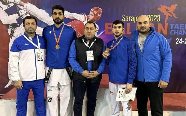 Azərbaycan taekvondoçuları “Balkan Cup”da iki qızıl medal qazanıblar