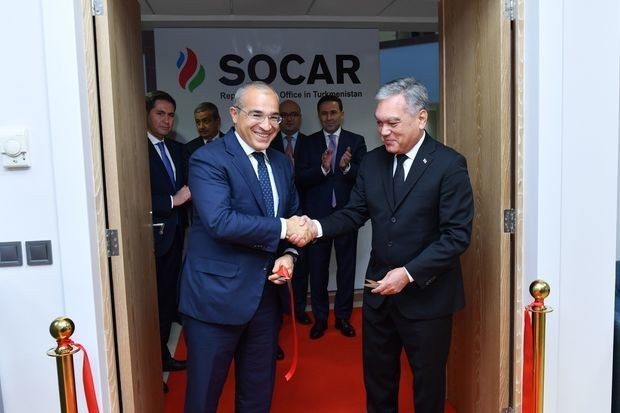 Türkmənistanda SOCAR-ın ofisi açılıb - YENİLƏNİB + FOTO