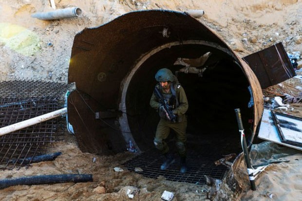 İsrail ordusu Qəzzada HƏMAS-ın ən böyük tunelini aşkarladı