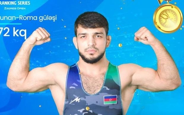 “Zaqreb Open”: Azərbaycan güləşçisi son gündə qızıl medal qazanıb