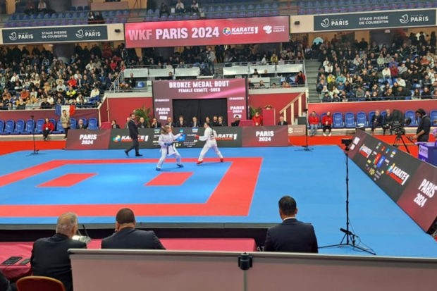 Karateçimiz Fransada bürünc medal qazandı - FOTO