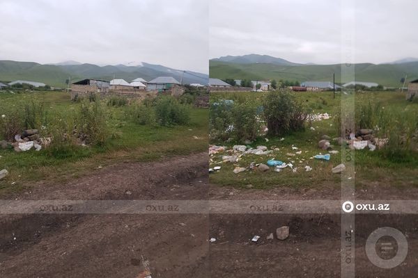 Daşkəsən rayonunun Xoşbulaq kəndi tullantılardan təmizlənib - YENİLƏNİB + FOTO