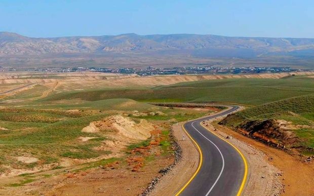 Hacıqabul rayonunda 8 səkkiz kəndi birləşdirən avtomobil yolu yenidən qurulub