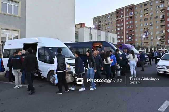 Laçın şəhərinə növbəti köç karvanı yola salındı