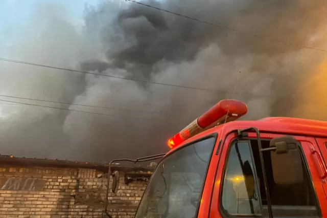 İraqda ABŞ bazasında güclü yanğın