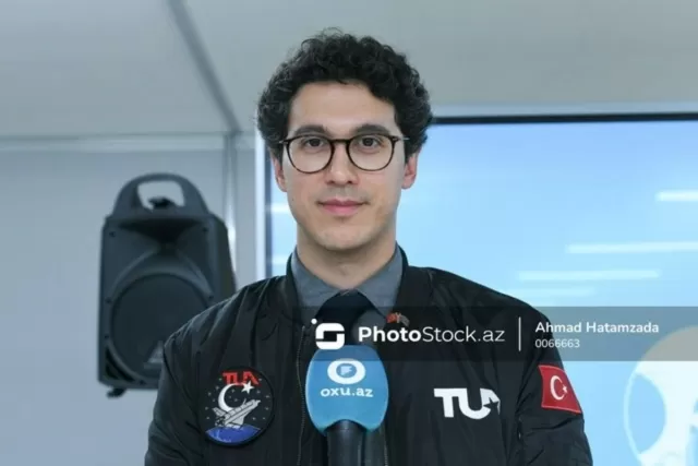 Kosmonavt Tuva Cihangir Atasever Laçına səfər edib