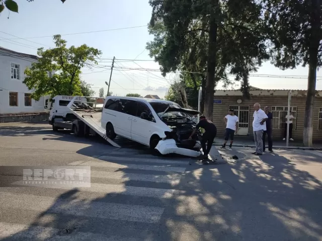 Qaxda baş verən qəzada Türkiyə vətəndaşı xəsarət alıb