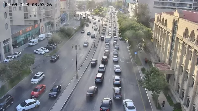 Bakının hansı küçələrində sıxlıq var? - 09.09.2024