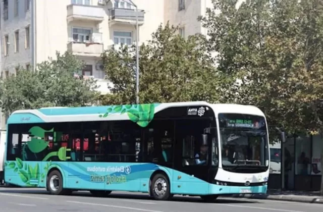 COP29 çərçivəsində Bakıda 350 elektrik avtobusu işləyəcək