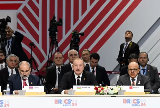 İlham Əliyev XVI BRICS Sammitinin 