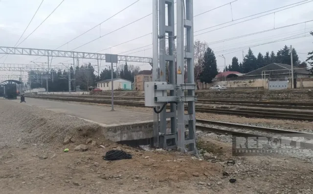 Tovuz Dəmiryolu Vağzalında işçini elektrik cərəyanı vurub