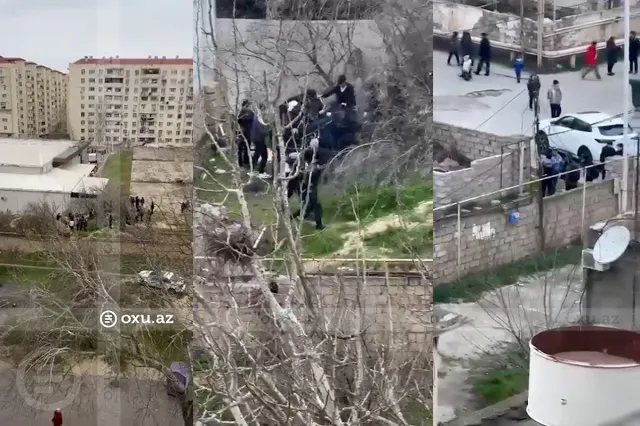 Bakıda şagirdi təkləyib döydülər: Polis yayılan görüntüləri ARAŞDIRIR