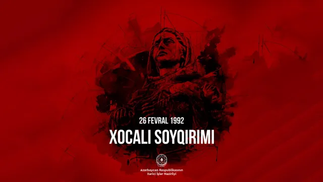 Azərbaycan XİN Xocalı soyqırımının 33-cü ildönümü ilə bağlı bəyanat yayıb