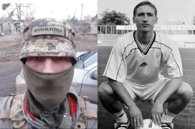 Ukraynalı sabiq futbolçu cəbhə bölgəsində həlak oldu