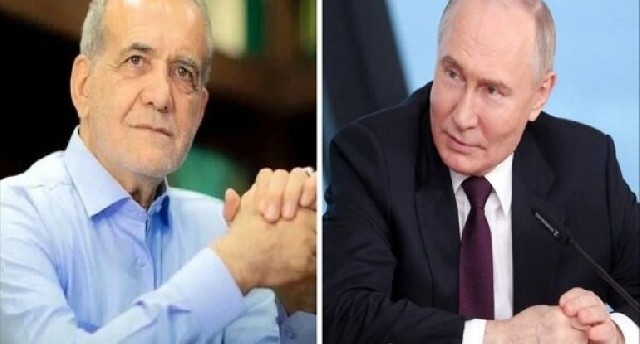 Putin və Pezeşkian arasında telefon danışığı olub
