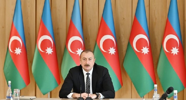 İlham Əliyev və Mehriban Əliyeva Ağdam Muğam Mərkəzinin açılışında iştirak ediblər