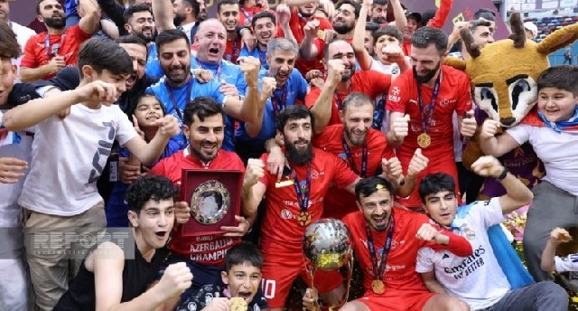 Minifutbol üzrə dünya çempionu olan Azərbaycan millisi mükafatlandırılıb