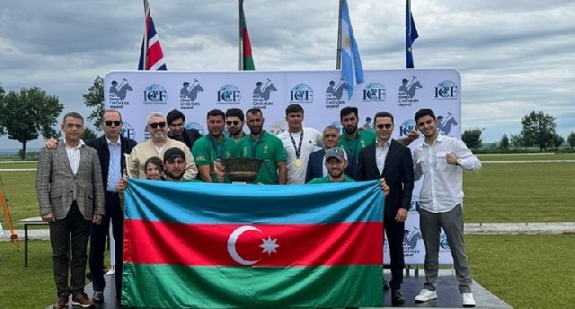 Çövkən üzrə Azərbaycan millisi ilk dəfə Avropa çempionu olub