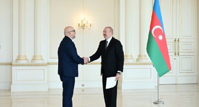Prezident yeni təyin olunmuş səfirin etimadnaməsini qəbul etdi