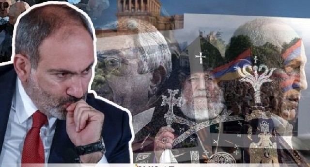 Paşinyanın erməni kilsəsində antiterror əməliyyatı: İrəvan Rusiyaya qarşı "keşiş ovu"na başlayıb