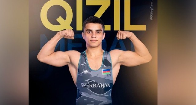 Azərbaycan güləşçisi Avropa çempionu oldu
