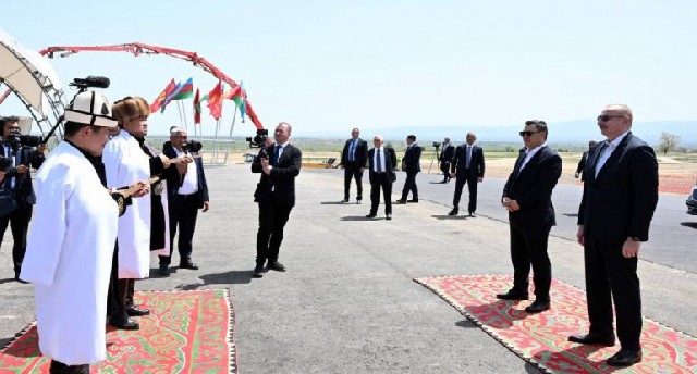 Ağdamda Qırğızıstanın tikdiyi məktəbin açılışı olacaq