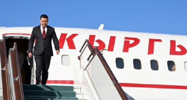 Sadır Japarovun Azərbaycana səfəri başa çatıb