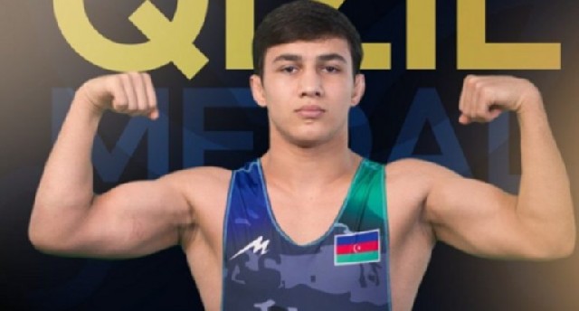 Avropa çempionatı: Azərbaycanın bir güləşçisi qızıl, digəri gümüş medal qazanıb