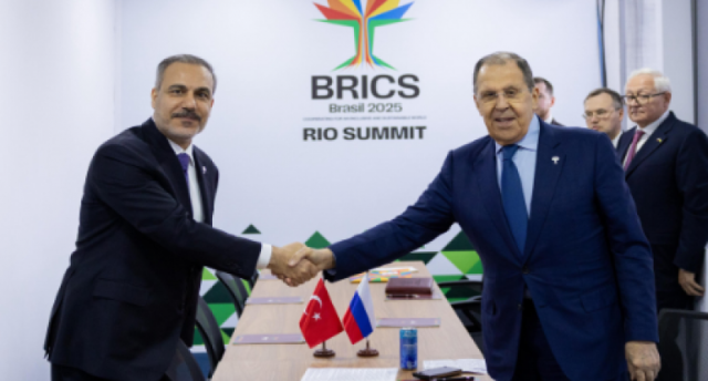 Hakan Fidan Sergey Lavrov ilə görüşüb