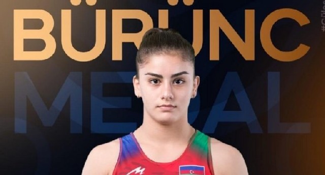 Azərbaycanın qadın güləşçisi dünya çempionatında bürünc medal qazanıb