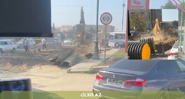 Binəqədidə aylardır davam edən qazıntı işləri nə vaxt bitəcək? - VİDEO
