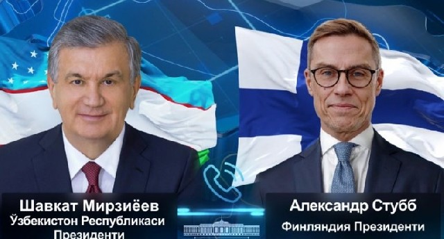 Mirziyoyev Stubbla bu məsələni müzakirə etdi