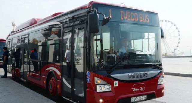 Bakıda bir sıra avtobusların hərəkət sxemi dəyişdirilir
