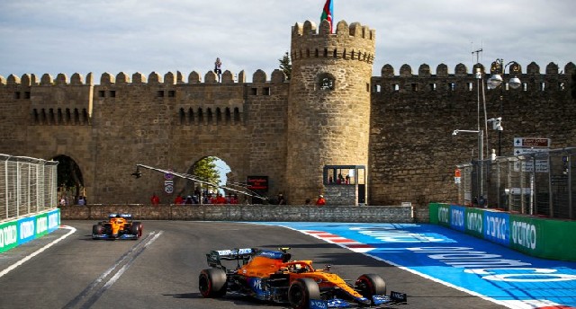 "Formula 1": Bakıda doqquzuncu yarışa bu gün start veriləcək